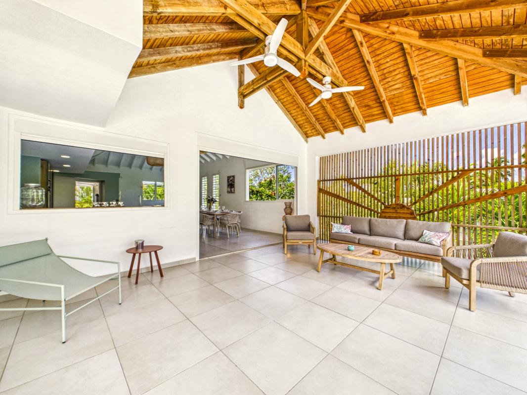 7.Location villa 10 personnes piscine saint François Guadeloupe